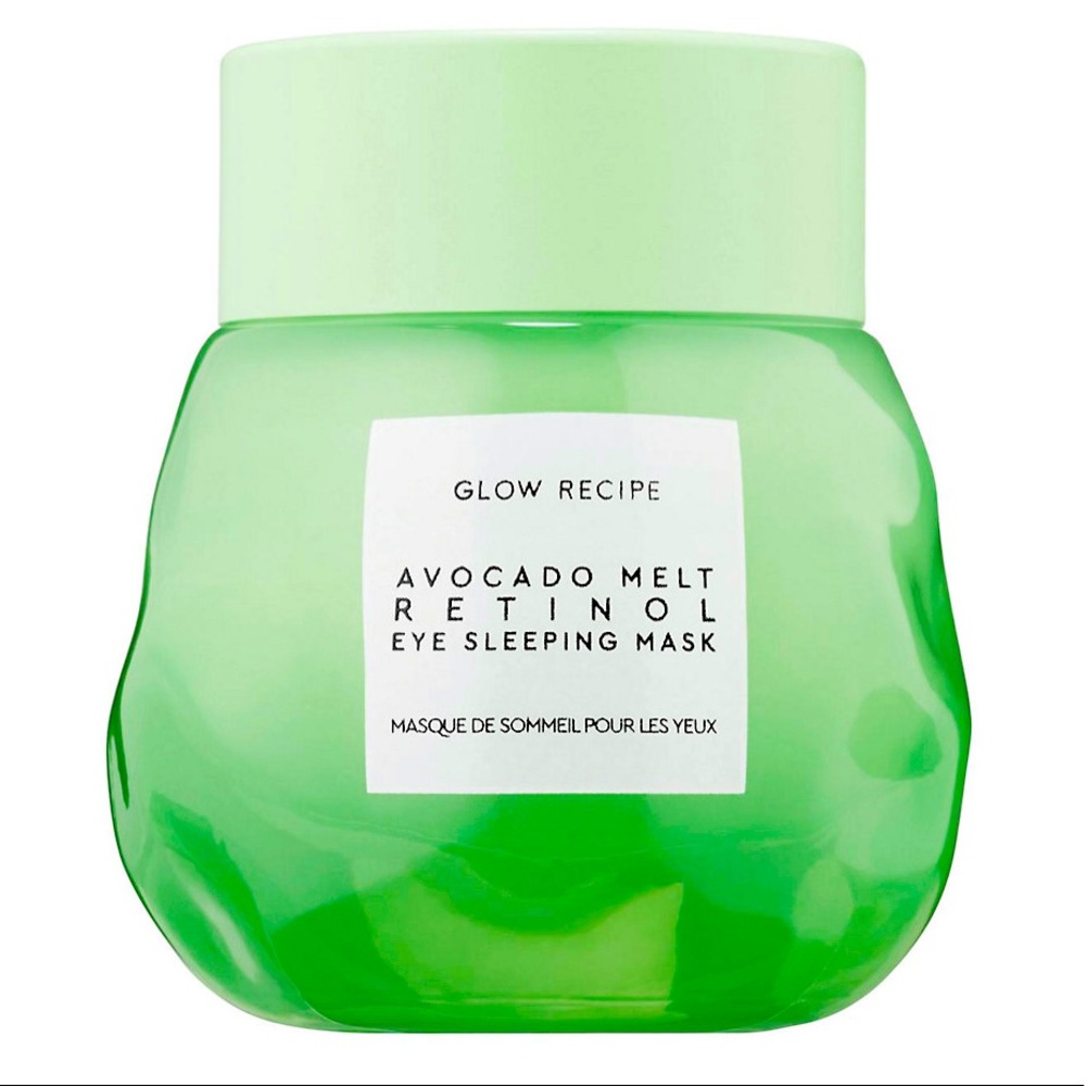 NIB Glow Recipe Avocado Melt Retinol Eye Sleeping Mask